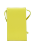 Mini 4G Vertical, &pound;350, Handbags, Yellow, Calfskin, Back view